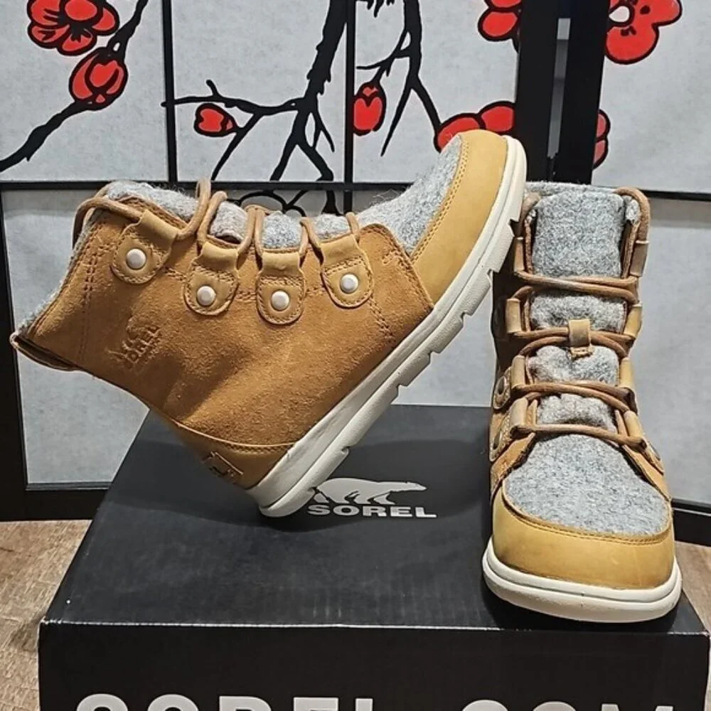 Sorel Explorer Joan Waterproof Boots Size 6 New - Picture 5 of 13